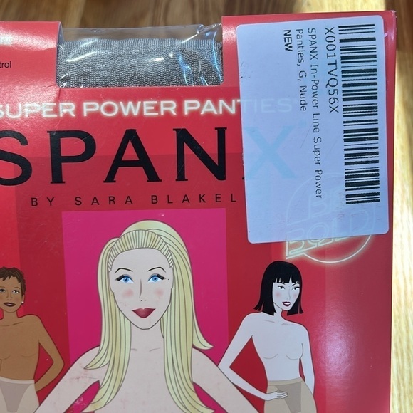 Spanx new super tummy control mid thigh shaper in nude size G 290 to 325 pounds - Picture 4 of 4